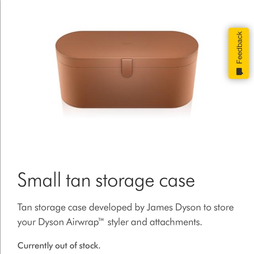 Dyson Storage Case, Tan